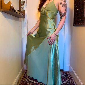 Vintage Betsy & Adam Green Gown